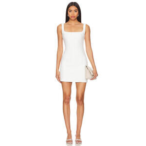 Amanda Uprichard White Mini Dress